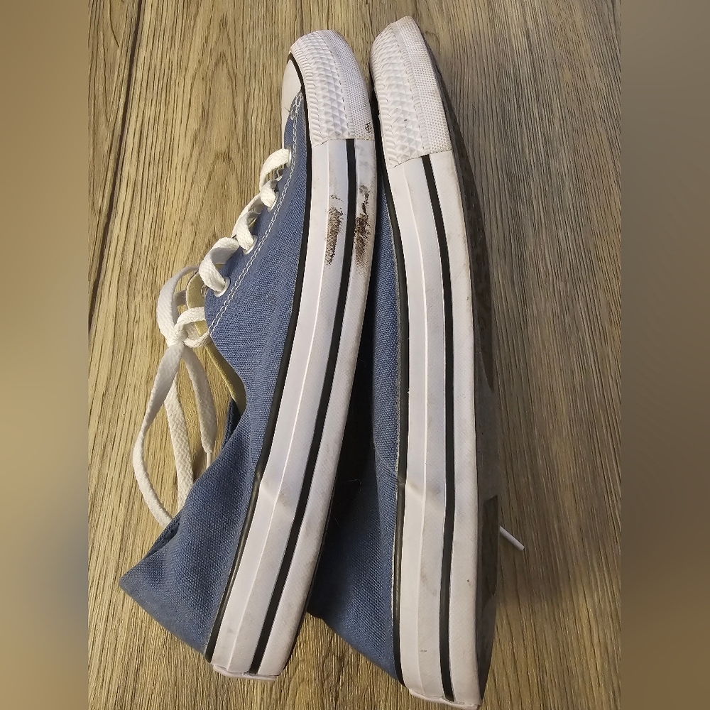 Converse Chuck Taylor All Star Low-tops - Blue - Women's Size 10 - Picture 5 of 7